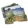 [Set of 4] Claude Monet Artwork Placemats & Coasters