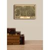Denver CO 1889 Historic Panoramic Town Map - 16x24
