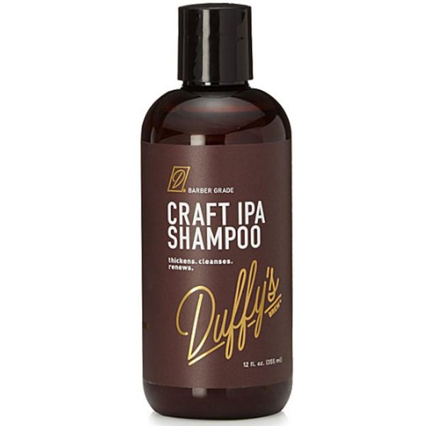 Duffy's Brew Beer Shampoo, 12 Ounce Hair Care Made with Premium IPA Craft Beer, Hair Shampoo that Nourishes, Thickens, and is Color Safe