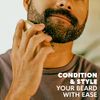 Beard Club Boar Bristle Beard Brush for Men - Birchwood Beard Brush for Styling & Taming - Boars Hair Beard Grooming Tool for All Beard Lengths - Mens Facial Hair Care Essential for Healthy Growth
