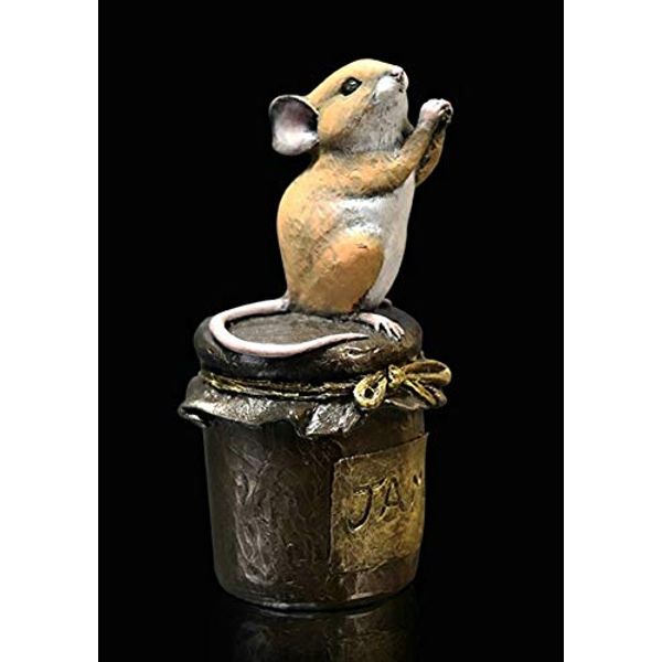 Richard Cooper Mouse on Jam Jar *NEW*
