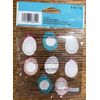 RARE Jolees EASTER EGG Decorating Eggs Flower Spring Ribbons Scrapbook Stickers