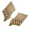 Beige Dash Vent Speaker Grill Cover for Mercedes W210 E-Class E320/430 1996-2003
