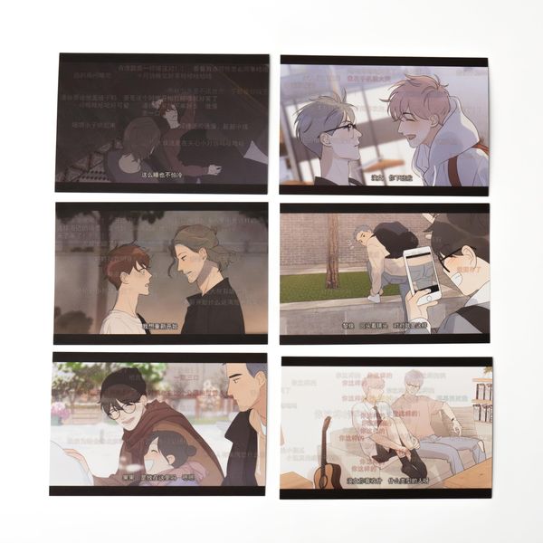 ALOHA COMICS Here U Are Postcard Set