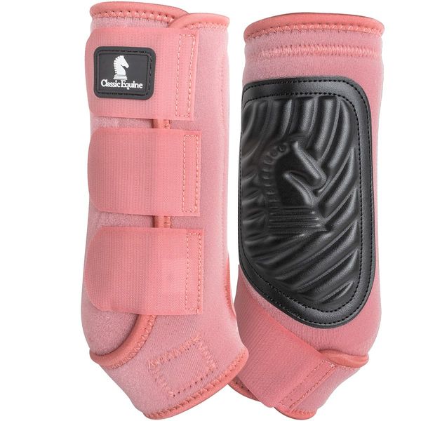 Classic Equine ClassicFit Sling Boots, Front (Blush, Large)