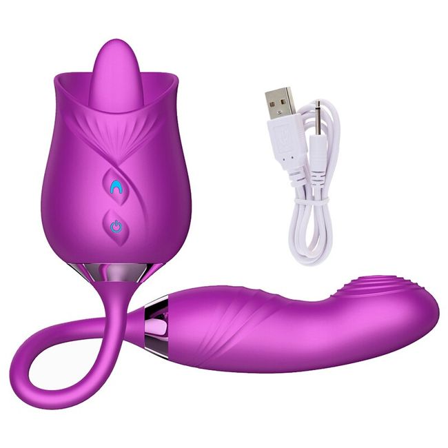 Hot Sale Purple Rose Toy for Women Clitoris Stimulation Sucking  Vibrator 2 in 1 Rose Dildo Vibrator - China Rose Stick Vibrator, Rose  Vibrator Detatchable