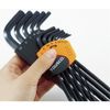 TRUSCO TRRS-12S Hex Key Set, Short Type, Set of 12