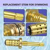 2 pack Spindle Assembly for Symmons TA-10 Temptrol Shower Valves