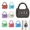 KASESSS 8 Pieces Padlocks with Code, 3 Digit Combination Padlock, Combination Lock, Code Padlock, Pad Locks with Code, Coded Padlock for School, Gym, Gate, Cabinet, Tool Box, Suitcase, Backpack