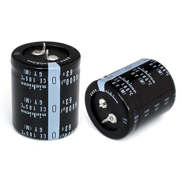 [2] Electrolytic Capacitors 63V 6800uF LGY1J682MELC40