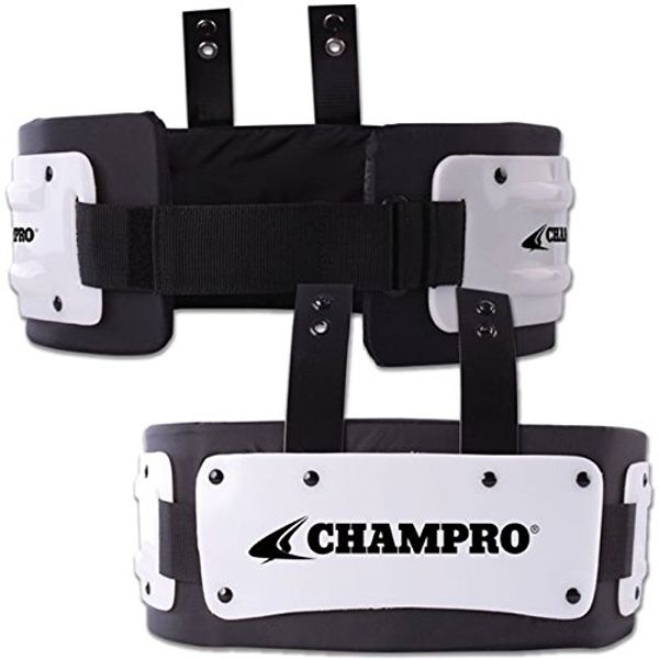 Champro Adult Medium Rib Protector, Black - Fits Players Approximately 100-160 lbs