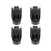 6'' 650CFM Slim Push Pull Electric Cooling Fan Radiator Mount Kit Universal