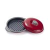 MACONEE Microwave Grill Pan | Microwave Griller, Griddle & Crisper Pan with L...