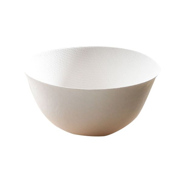 Disposable Paper Plates WASARA Bowls, 6 Count (Package)