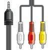 AV:Link | Camcorder Audio/Video Lead | 2.0 Metre