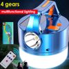 Solar-Powered LED Camping Light: Bright, Portable for Tent Use
