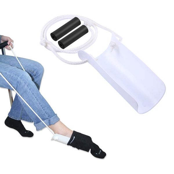 Elderly Men's Sock Dressing Aid Pregnant Women Not Bend Under The Water uesutosokkusudoressingutu-ru Use Disabled Elderly Stockings doressingueido