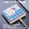 BRIMFORD Mechanical Numeric Keypad Wired Red Axis Keypad Number Pad Mechanical Numeric Keypad USB Type-C Connected Numeric Keypad with 4 Backlight 33 Keys Numeric Keyboard with Direction Keys PBT