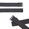 10 Pcs Black Adjustable Elastic Bands Adjustable Straps for Making Wig Cap Accessories (1 x 12 Inch)