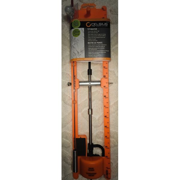 0 Degrees Celsius Ice Gear Fishing Tip Master Includes Strike Indication Light