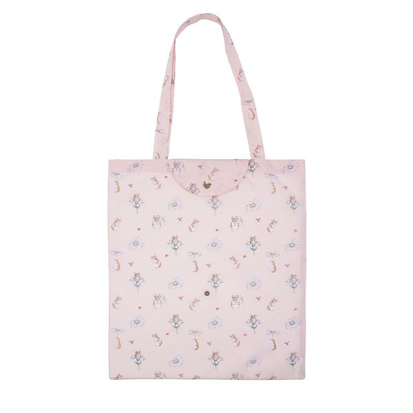 Wrendale Designs - 'Oops a Daisy' mouse Foldable Shopping Bag