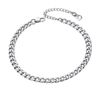 Cuban Anklet for Women Waterproof Ankle Braclets for Men