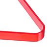 PATIKIL Pool Triangle Rack, Plastic Billiard 8-Ball Triangle Racks Pool Table Accessory for 2-1/4 Inch Pool Balls, Red