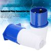 2Pcs Industrial Plug Connector Set,3‑Pin 1‑Phase Explosion‑Proof Waterproof 32A 220‑250V