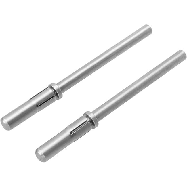 Bestgle 2Pcs Nail Sanding Bands Mandrel, 3.1mm Nail Drill Head, Mini Nail Drill Mandrel Accessories for Electric Nail File