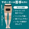 Alphax Hip Joint Knee Supporter Doctor Support Spats Pita Skin Mint Gray M-L Made in Japan