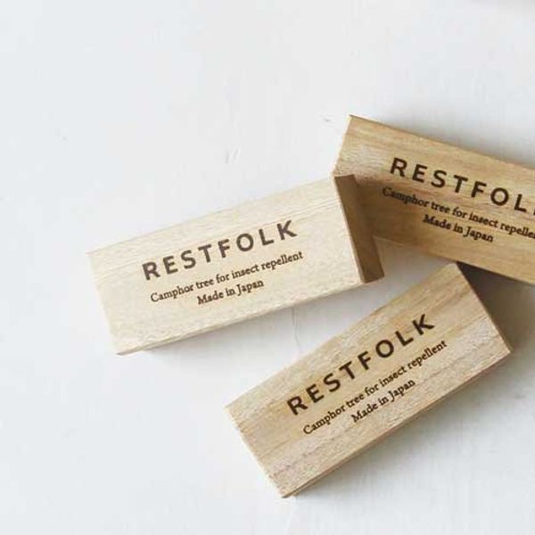RESTFOLK 10 Piece Rest Fork Camphor Tree Block