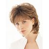 Raquel Welch Salsa Collar-Length Layered Page Wig by Hairuwear, Large Cap, R13F25 Praline Foil