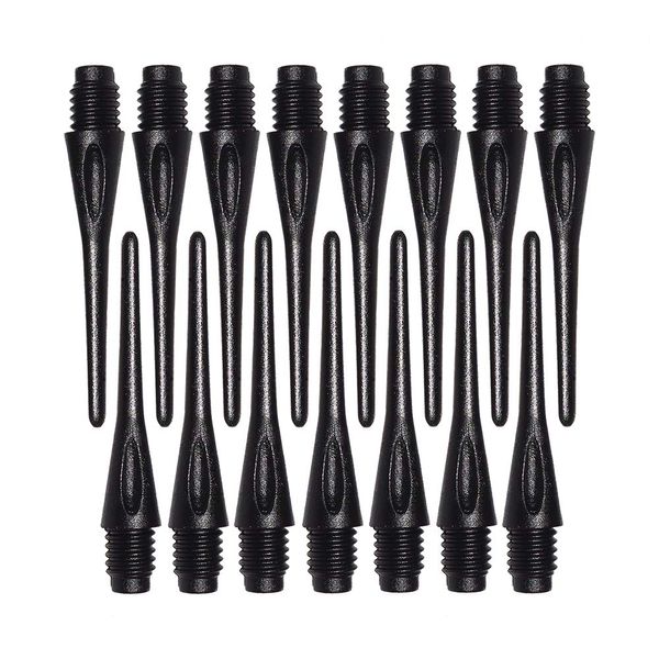 Wolftop 2BA Thread Soft Tip Dart Points 150 Pack - Plastic Dart Tips Replacement Dart Accessories Set - Black