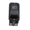 PETERBILT Q27-60308A8EEF1AA1 Electrical Switch Double Poles, Black
