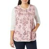 AmeriMark Easy-Care Snap Front Cobbler Aprons Vest with Two Patch Pockets Coffee 4X