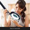 Brightech LightView Pro Magnifying Glass with Stand