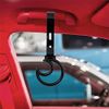 jdm TSURIKAWA MOON Black Ring Subway Train Bus Handle Strap Charm Drift