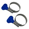 Jubilee Wingspade Hose Clip 25mm - 40mm, 2 clips