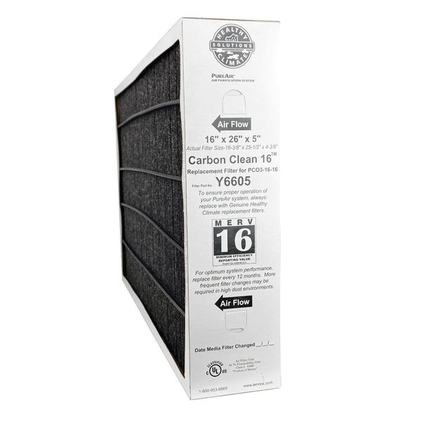 Lennox Y6605  MERV 16 Replacement Filter (16 x 26 x 5")