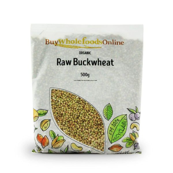 Organic Buckwheat Raw 500g (BWFO)