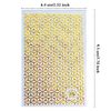 EBANKU 12 Sheets Gold Silver 3D Metallic Nail Stickers for Women, Noble Metallic Chains Line Wave Point Stars Nail Stickers Curve Stripe Lines Adhesive Striping Tape Nail Design Gift for Women