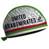 United Arab Emirates Flag ScudPro Skullcap White