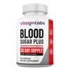 VitazenLabs Blood Sugar Plus Capsules, Official Capsules, Maxi Strength (3 Pack)