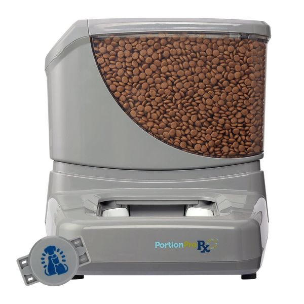 PortionPro Rx Automatic Pet Feeder for Cats & Dogs with Active RFID Technology