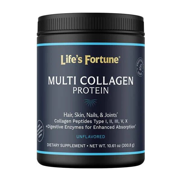 Lifes Fortune Multi Collagen Protein Powder 10.61oz
