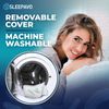 Adjustable Memory Foam Pillow Queen 2 Pack Cooling Gel Bed Pillow All Sleepers