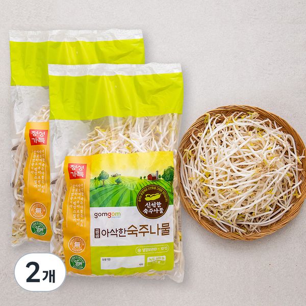 Gomgom crunchy bean sprouts, 500g, 1ea