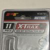 Performance Tool 11pc X-Trax Hex Bit Set Metric W38791, 1/4 & 3/8” DR
