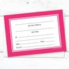 Olivia Samuel 20 x Hen Party Invitations from Pink Ready to Write with Envelopes