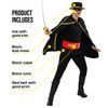 Fun Shack FN4324M Costume, Mens Zorro, Medium